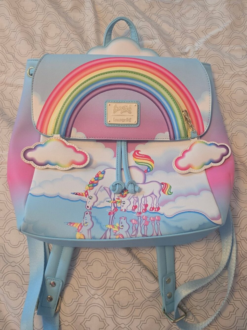 Lisa Frank x Loungefly Unicorn backpack